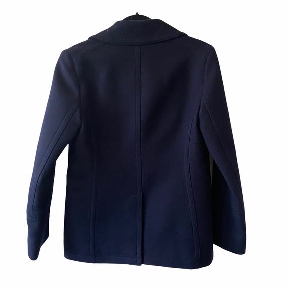 J. Crew Navy Pea Coat - Picture 3 of 5